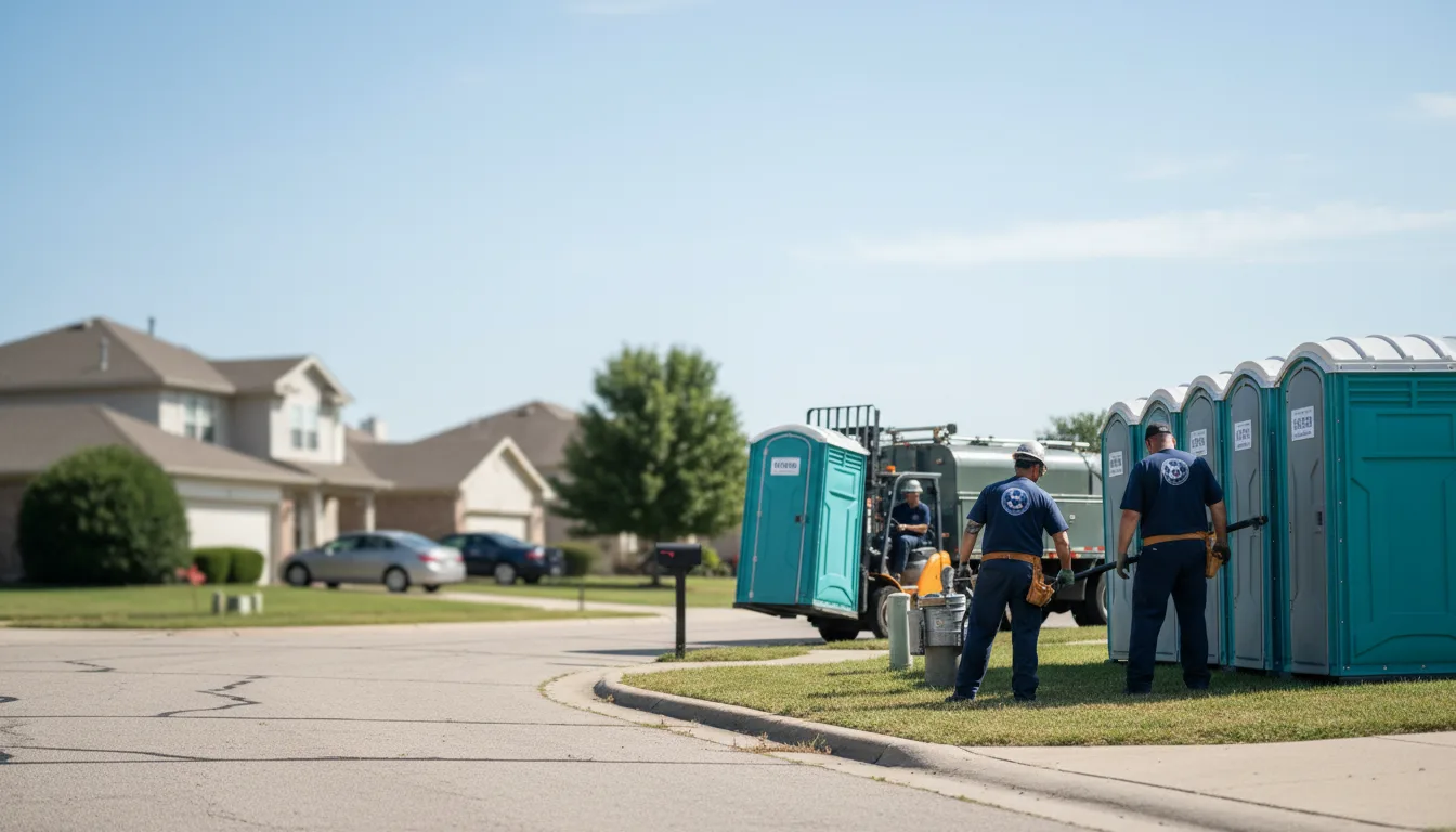 Porta Potty Rental in Lopeno, TX near me